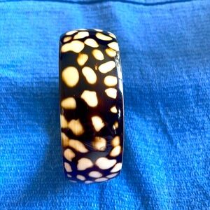 Giraffe Print Bangle Bracelet